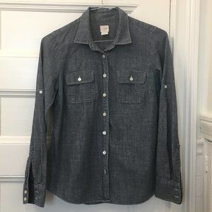 JCrew The Perfect Shirt - Denim Button Down